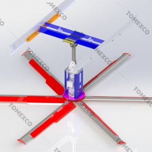 QUẠT TRẦN CÔNG NGHIỆP HVLS - 5300