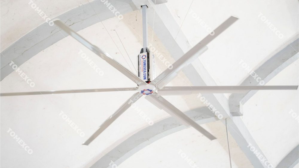 Quạt trần công nghiệp HVLS TOMEXCO