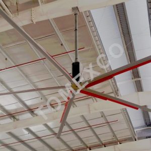 Sản phẩm quạt trần công nghiệp HVLS - 6300 của Tomexco