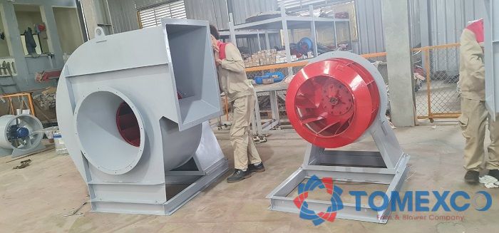 Sản phẩm quạt thông gió công nghiệp của Công ty Tomexco