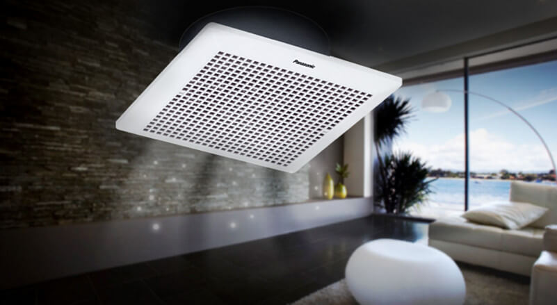 Phân biệt quạt thông gió gắn trần và quạt thông gió gắn tường