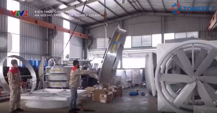 Sản phẩm quạt công nghiệp Tomexco