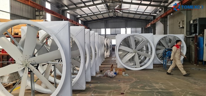 Quạt thông gió công nghiệp Tomexco