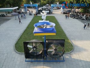 Hình ảnh về sản phẩm quạt thông gió công nghiệp Tomexco