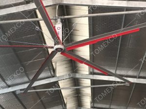 Giải pháp làm mát cho nhà máy trong mùa hè.