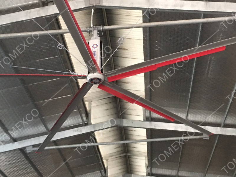 Giải pháp làm mát cho nhà máy trong mùa hè.