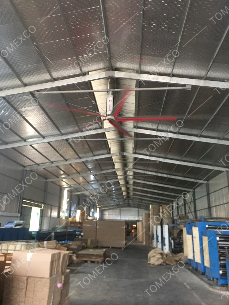 Quạt trần công nghiệp cho nhà máy