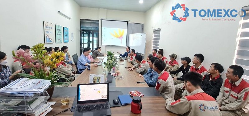 Công ty Tomexco thực hiện đào tạo Cải tiến 5S