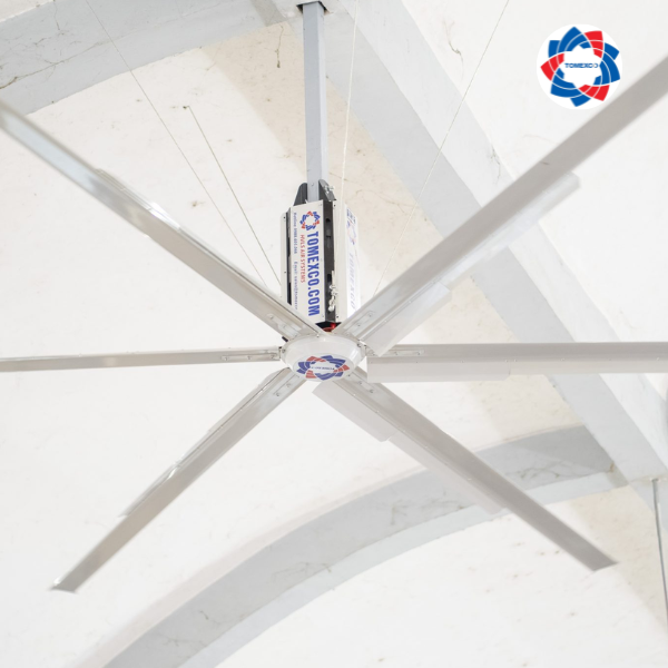 Quạt trần công nghiệp HVLS Tomexco