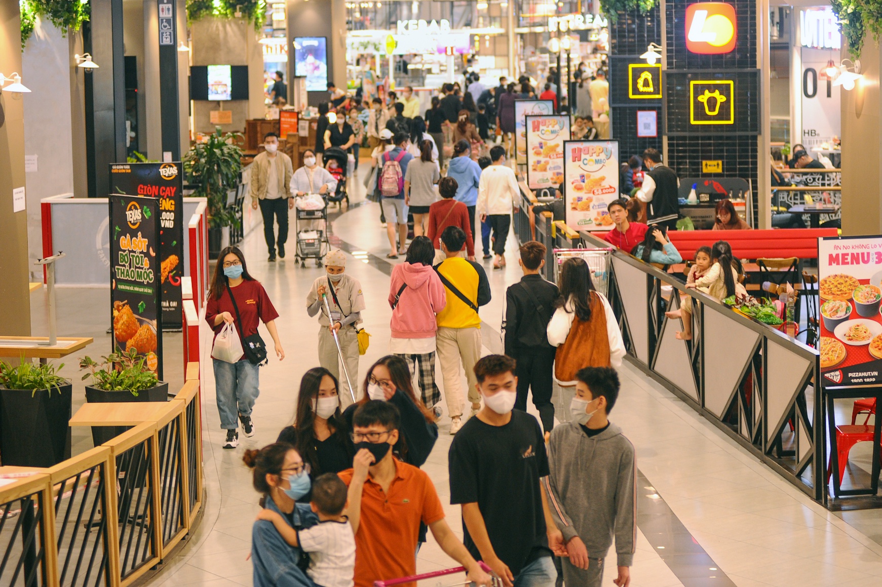 Quạt trần HVLS Tomexco 