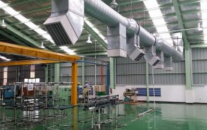 Quạt hút công nghiệp gắn trần