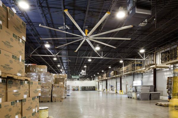 Quạt trần công nghiệp nhà kho