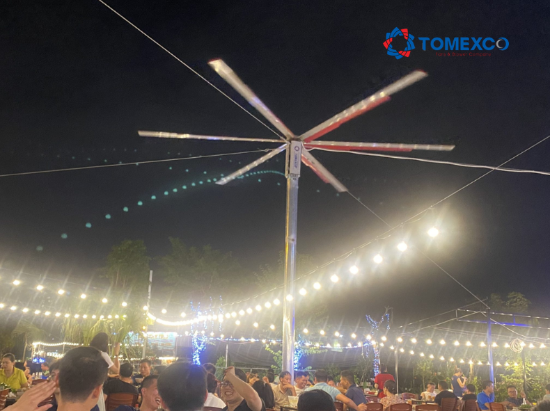 Quạt trần công nghiệp HVLS