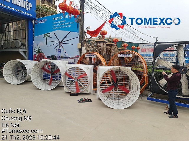 Quạt Hút Gió Loa Composite