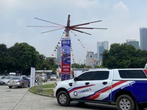 Quạt HVLS Tomexco – Tiết kiệm điện, độ bền cao