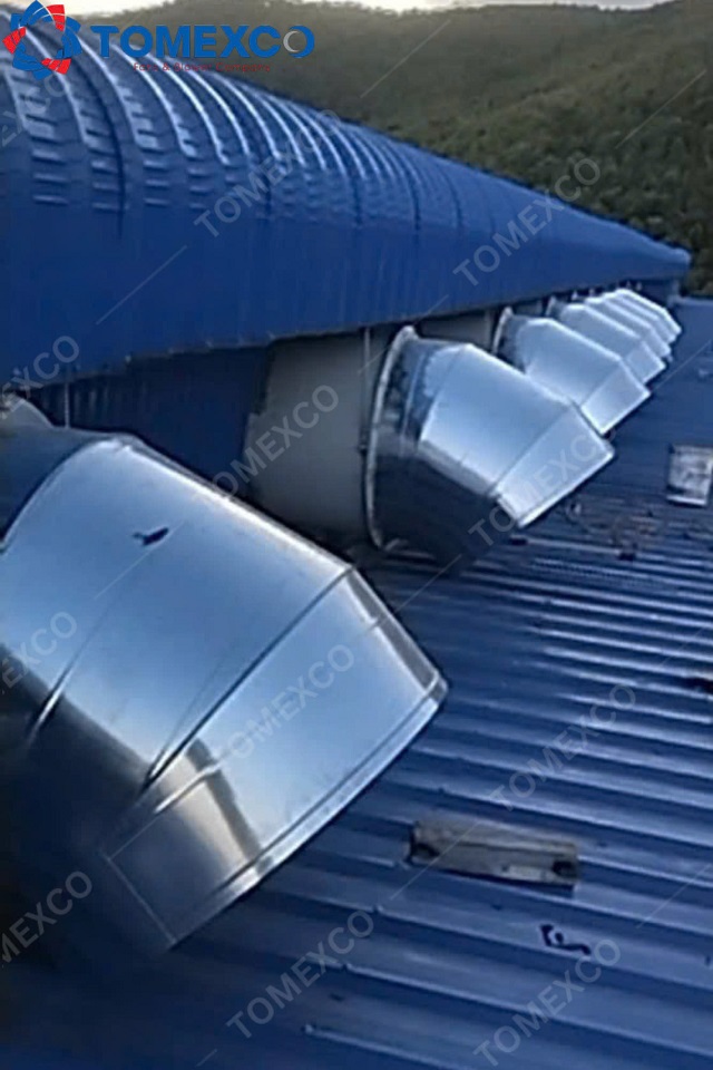 Thi Công Quạt Hút Công Nghiệp Tại Công ty Cổ phần Chế biến Khoáng sản Titan Hoàng Long