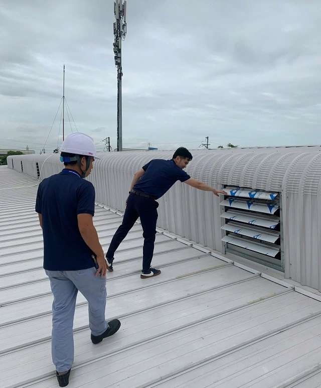 TOmexco tiến hành lắp đặt quạt thông gió nhà kho trên toàn quốc