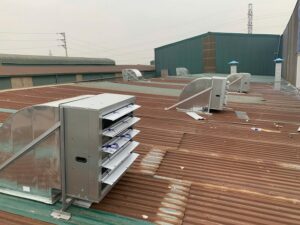 Các mẫu quạt thông gió nhà kho