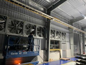 Tác dụng của quạt thông gió là làm mát