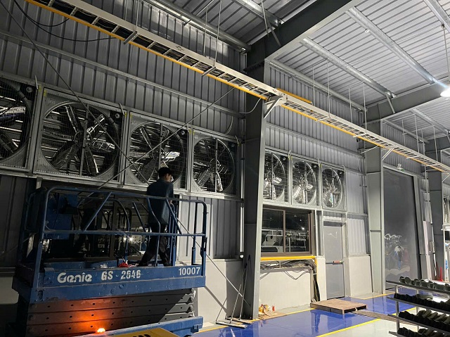 Tác dụng của quạt thông gió là làm mát