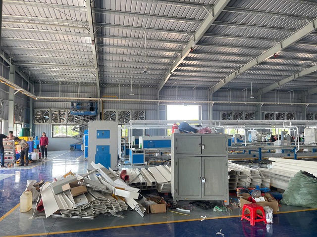 Quạt thông gió Tomexco cho nhà xưởng