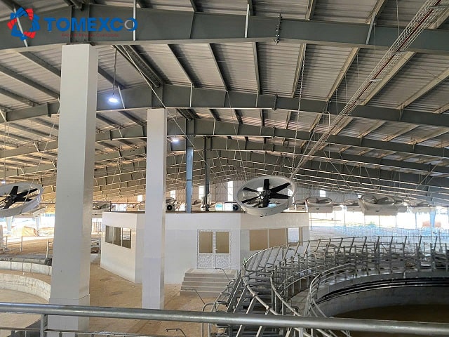 Tại sao nên lắp quạt thông gió nhà xưởng